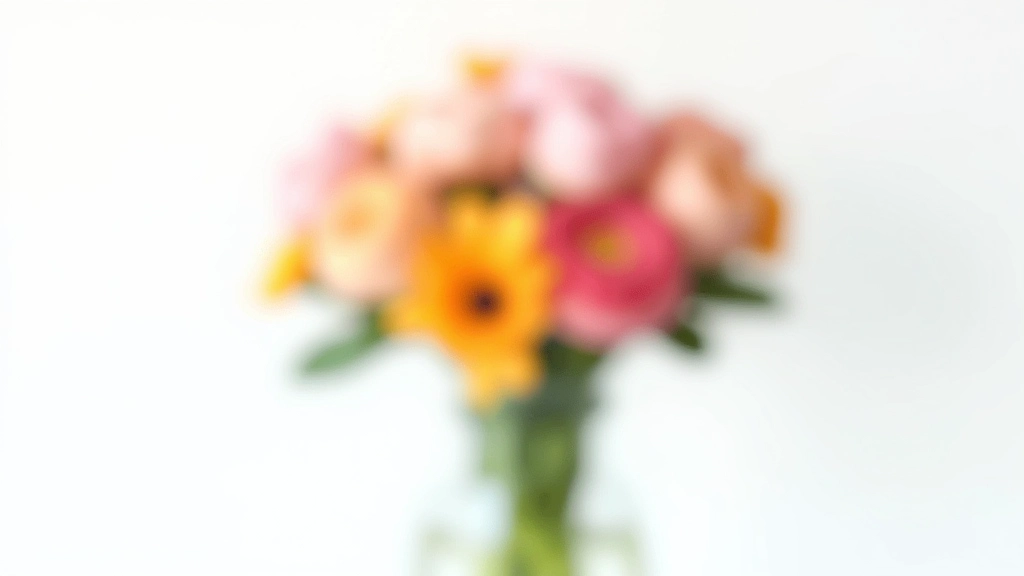 Fresh cut flowers arranged in a clear glass vase with clean water